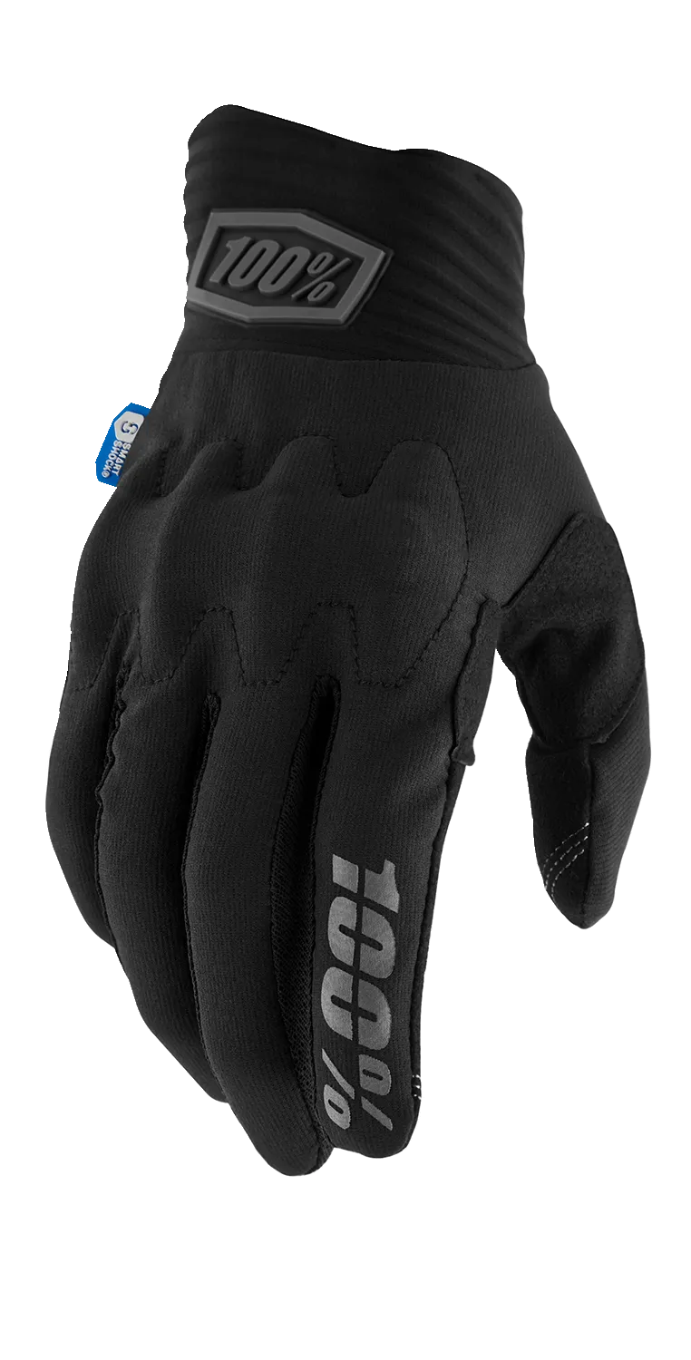 100% Cognito Smart Shock Gloves - Black - XL 10014-00033