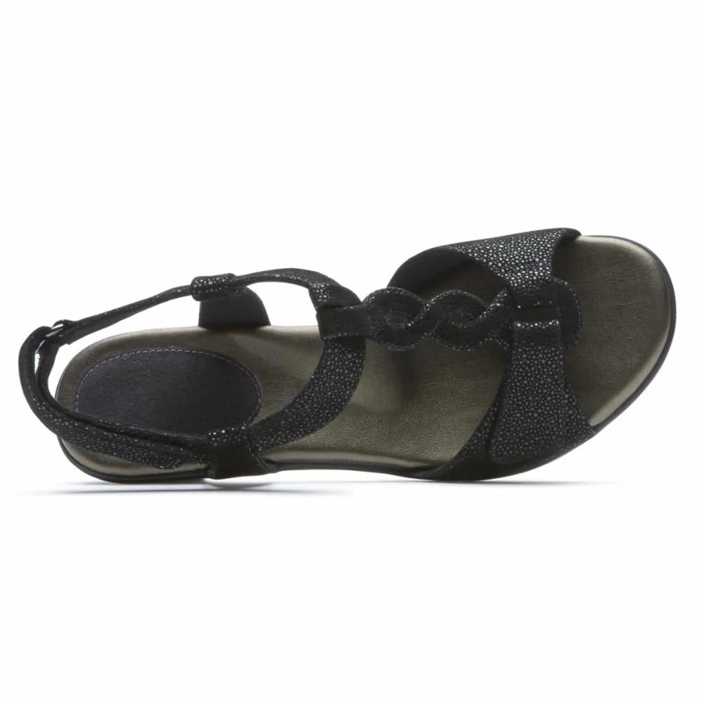Aravon MEDICI T STRAP BLACK