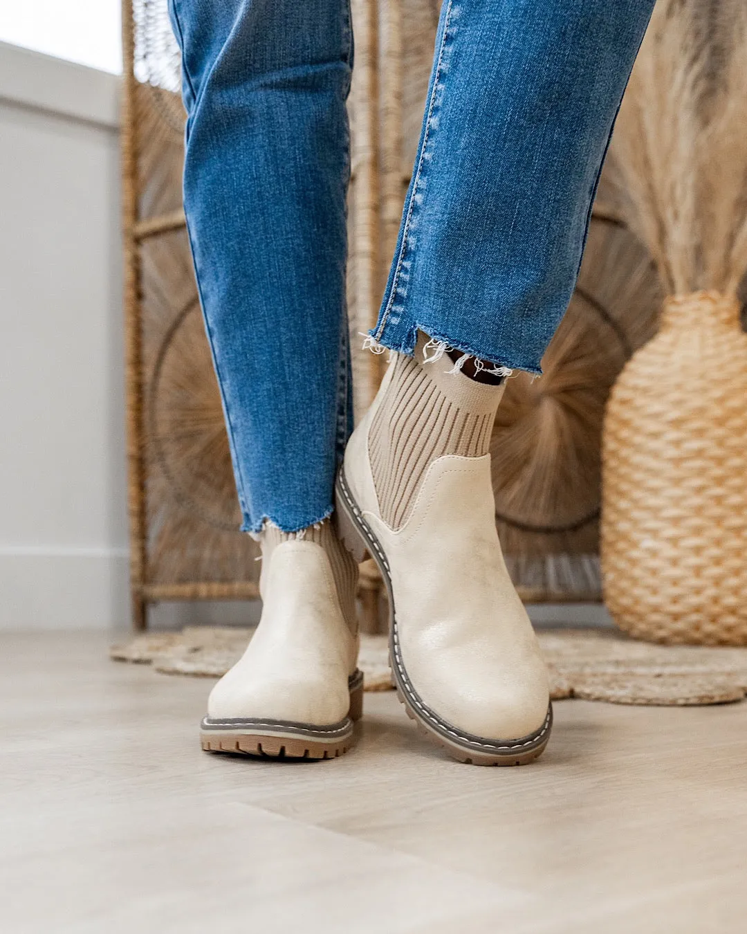 Corkys Cabin Fever Bootie - Washed Gold