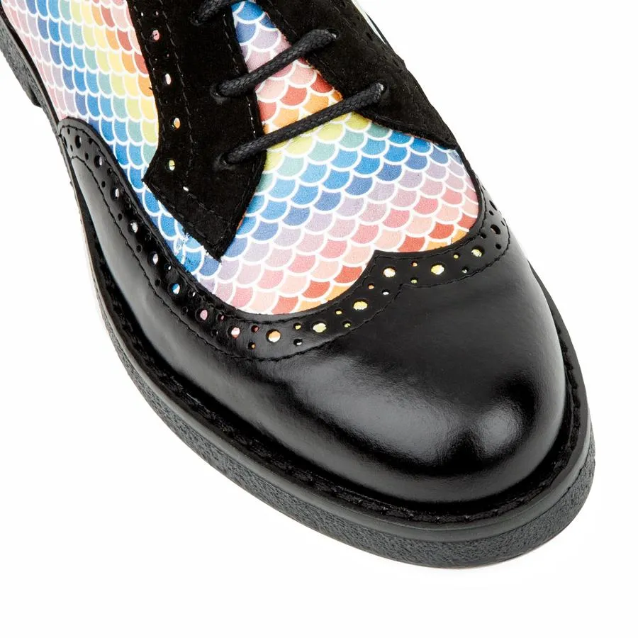 Embassy London The Artist 77216 Ladies Solidarity Leather Lace Up Brogues