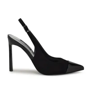 Fabele Pointy Toe Slingback Pumps
