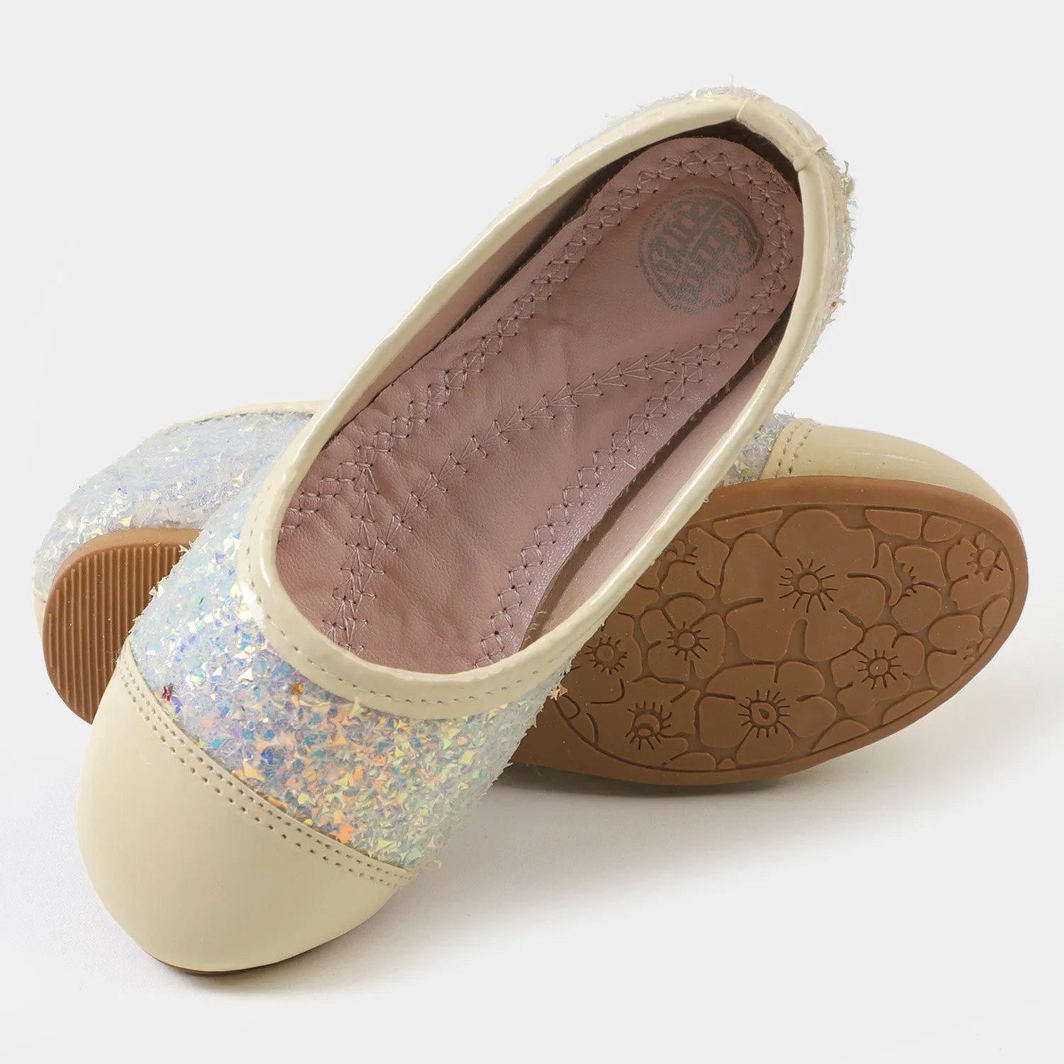 Girls Pumps 640-29 - BEIGE