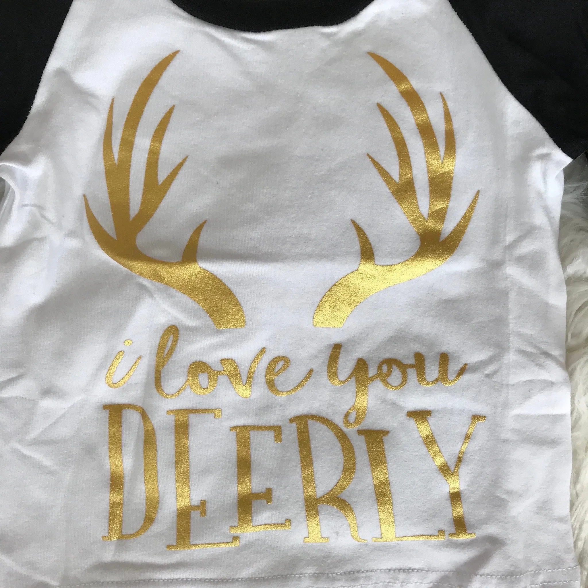 I Love You Deerly Top