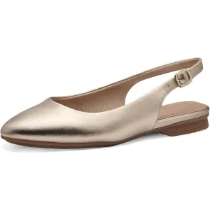 Jana 29461   Flat Slingback Pump CHAMPAGNE 29461-954