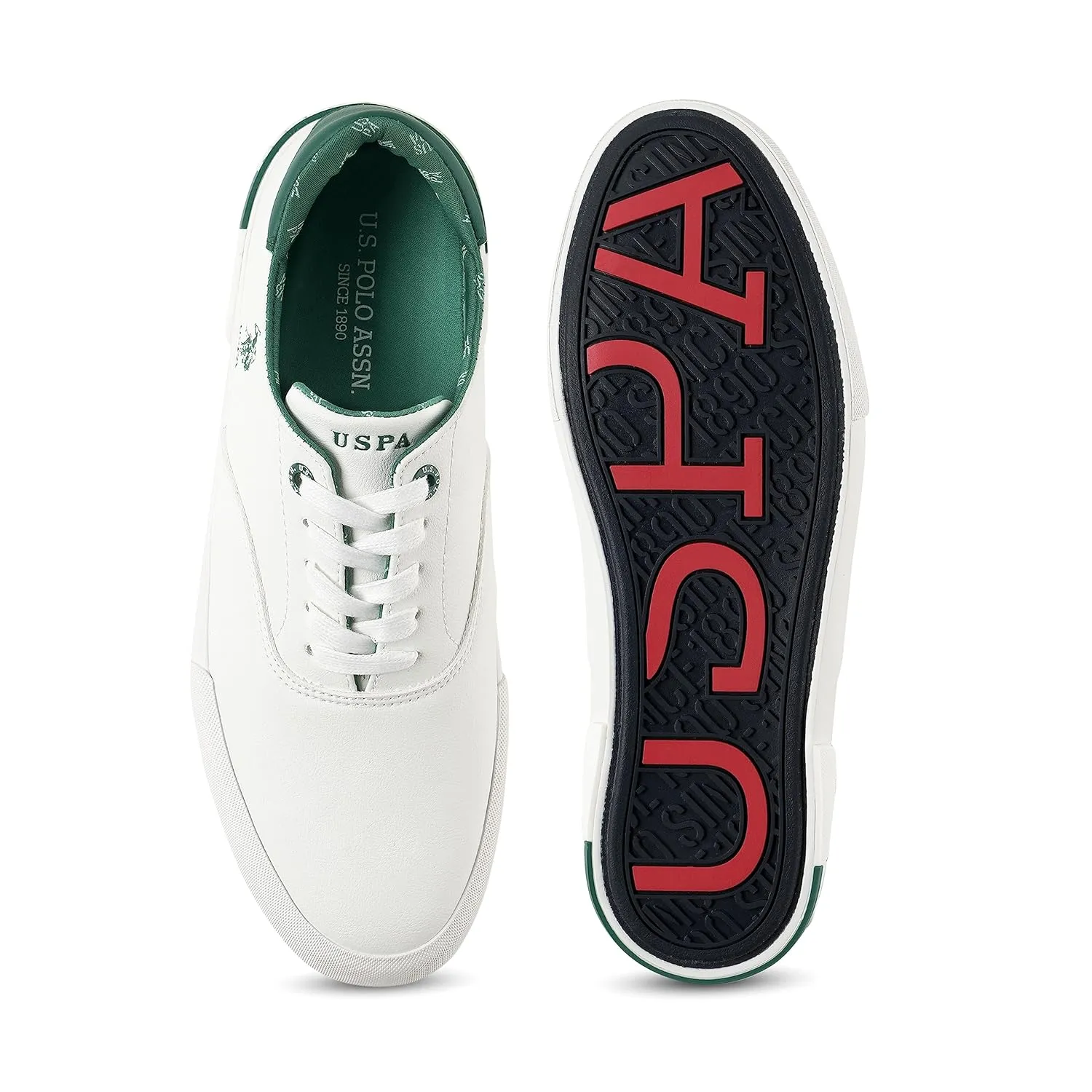 Lace Up U.S. POLO ASSN. Mens Erland 2.0 Sneaker