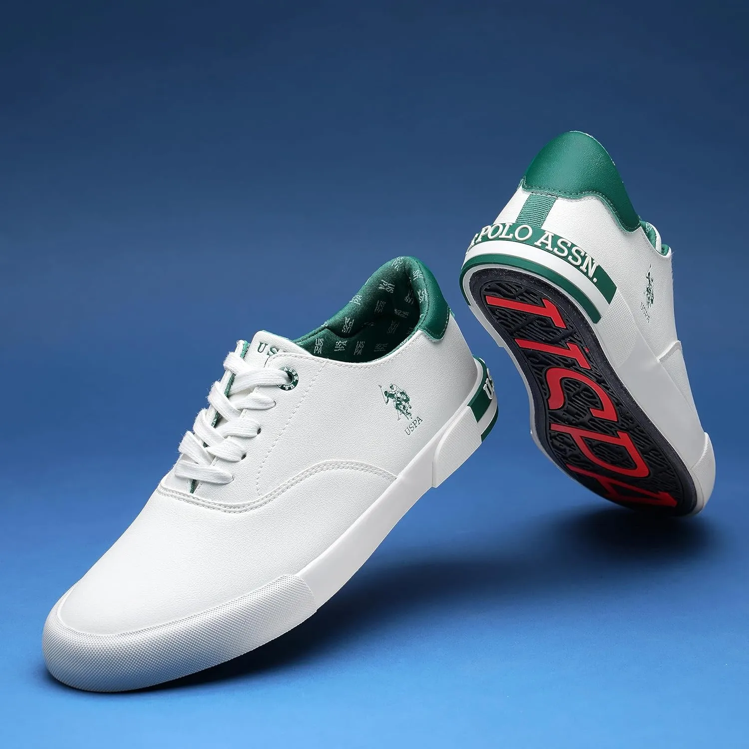 Lace Up U.S. POLO ASSN. Mens Erland 2.0 Sneaker