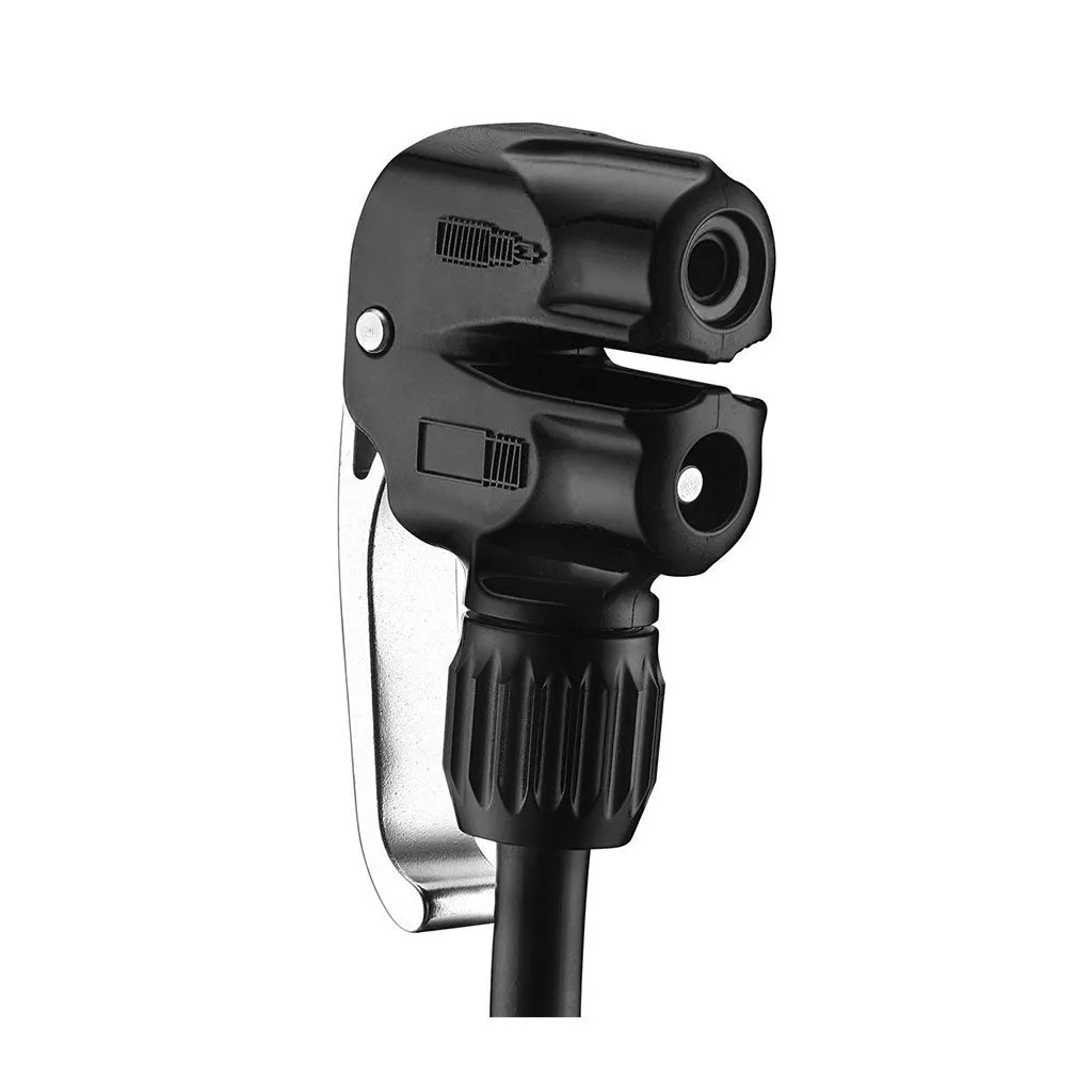 Lezyne Sport Drive 2.5 Dual Valve Floor Pump - Black