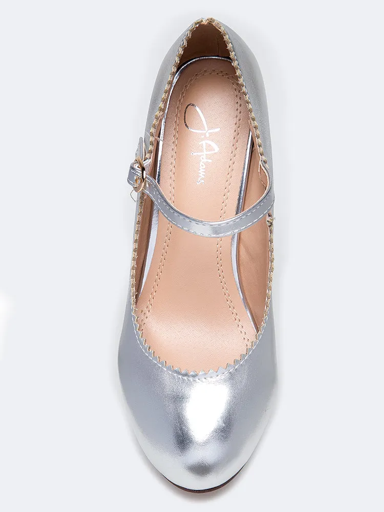 Mary Jane Kitten Heels