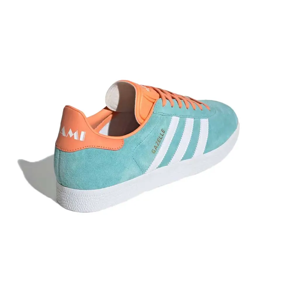 Men's Gazelle MLS Indoor Soccer Shoe - Easy Mint/Cloud White/Easy Orange - Regular (D)