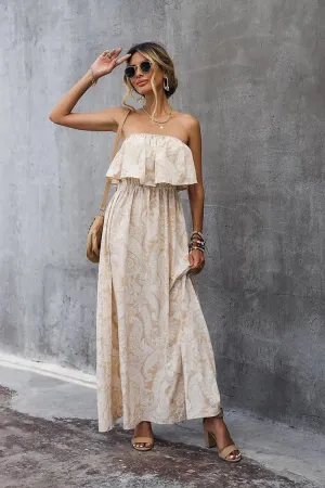 Off The Shoulder Chiffon Dress