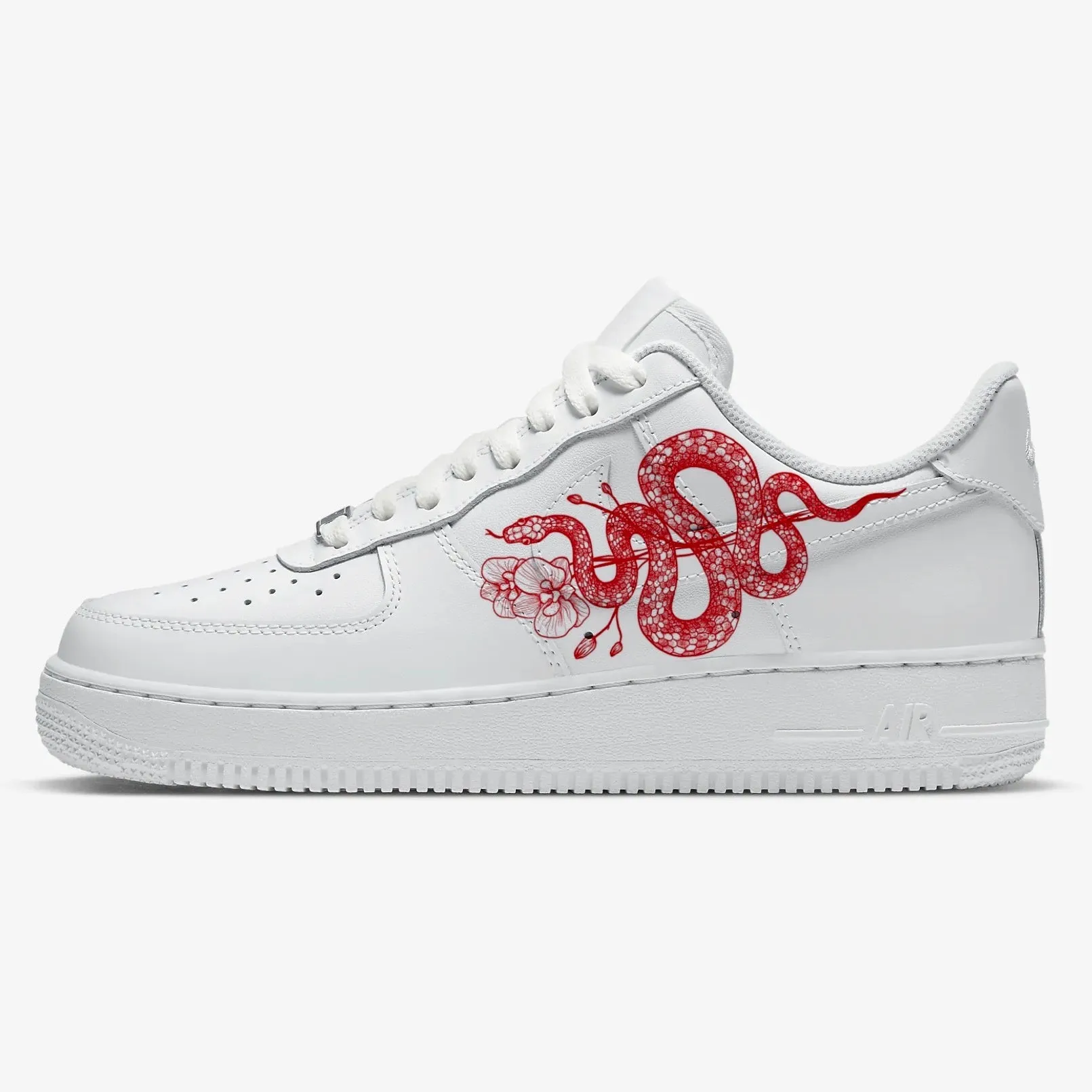 Red Fine Snake AF1