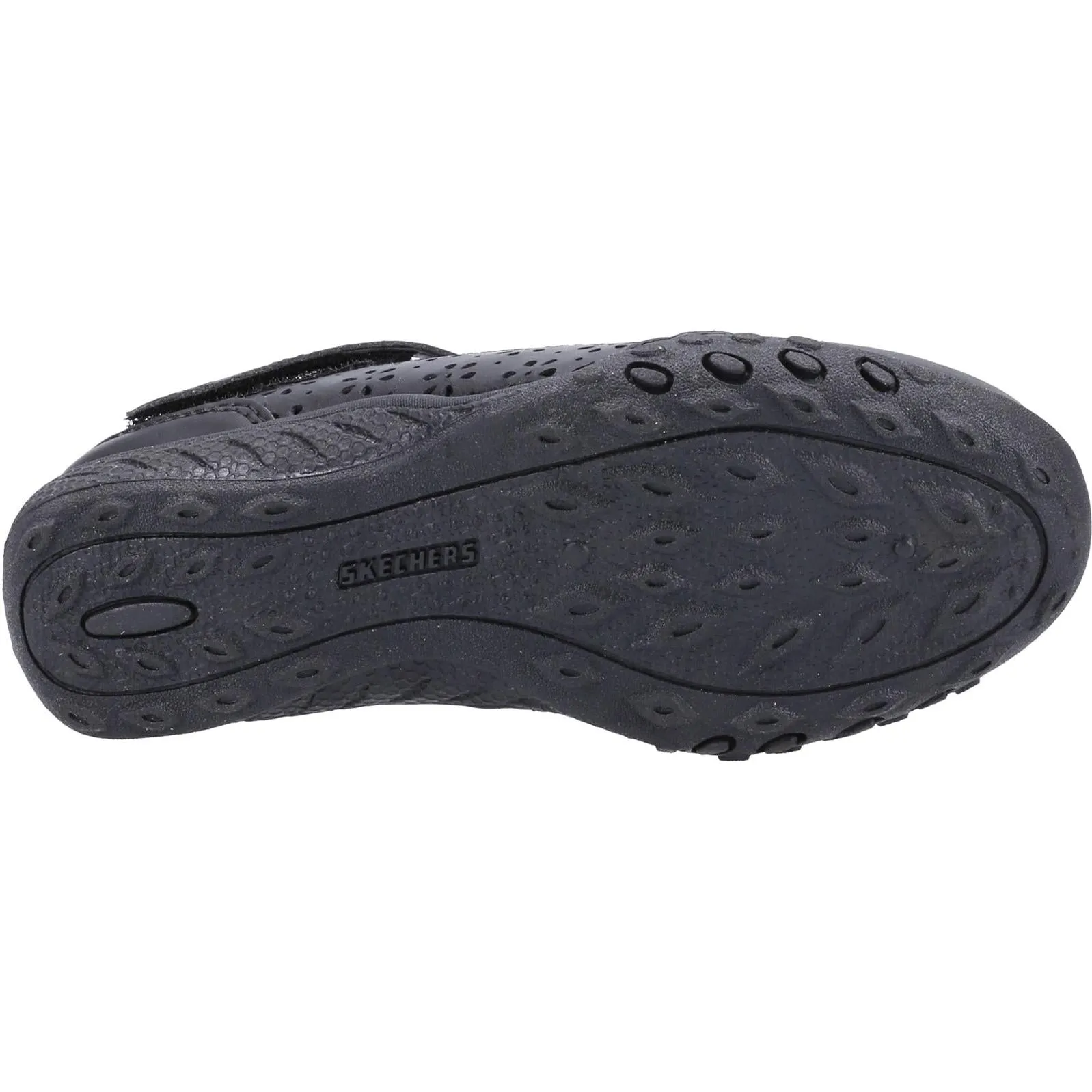 Skechers Breathe-Easy Playground Poppies School Shoes