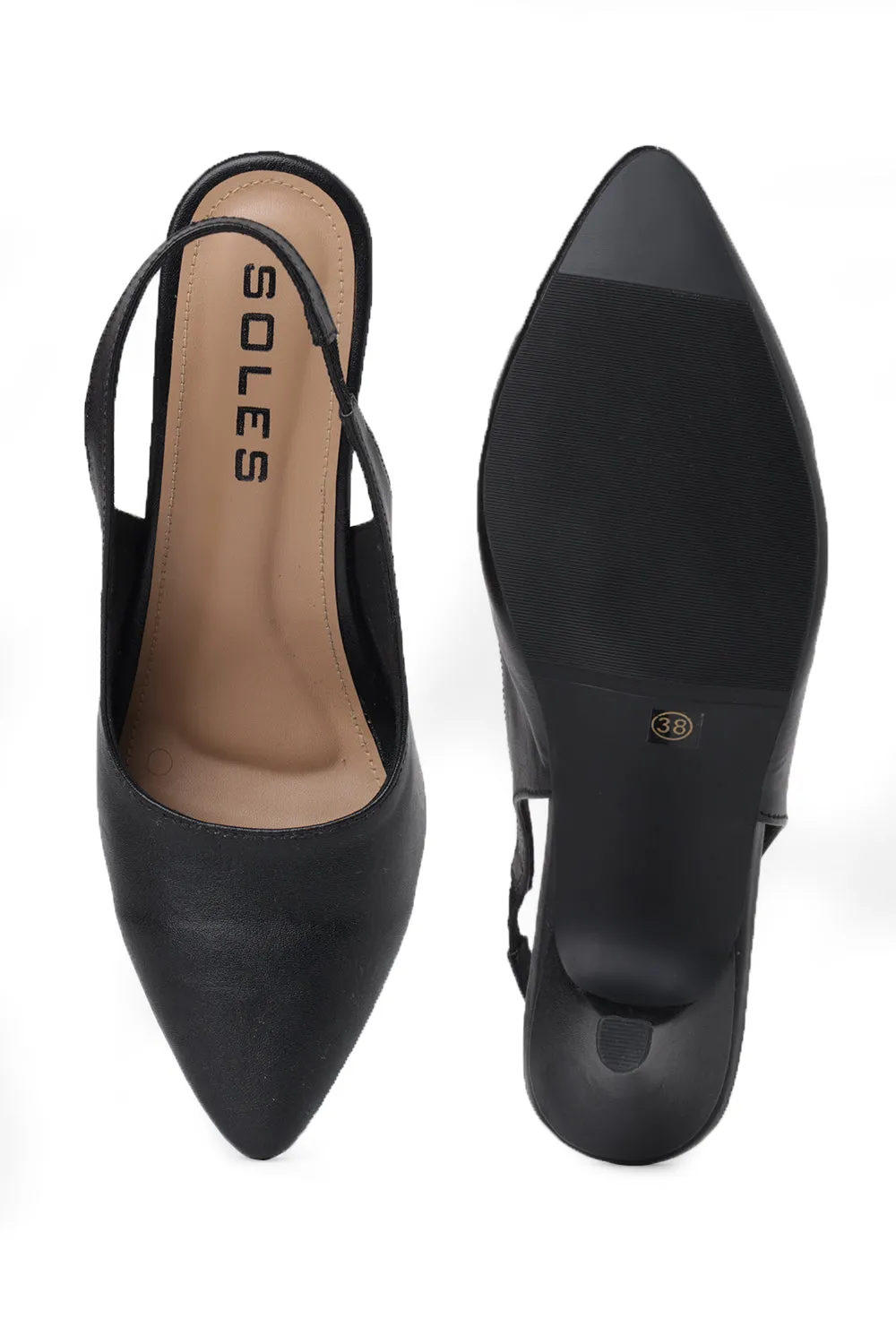 SOLES Textured Pumps